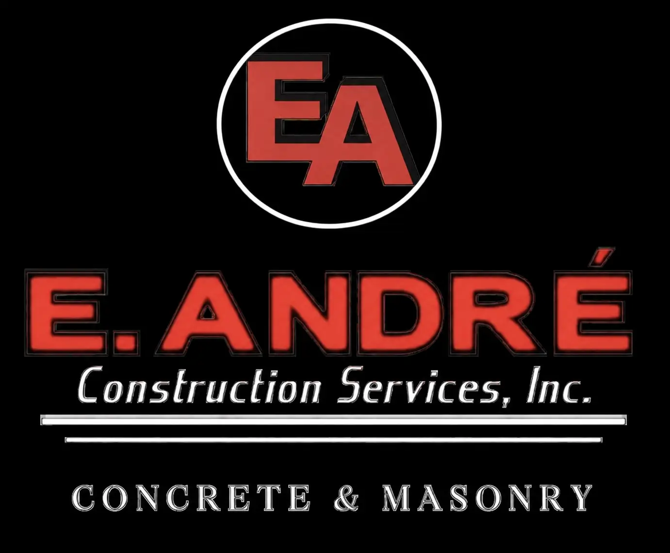 E. André Construction Services logo